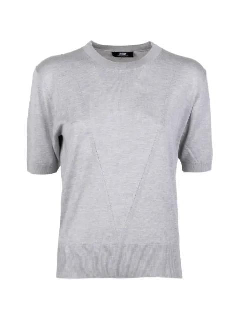 seam detail T-shirt by ALPHA STUDIO