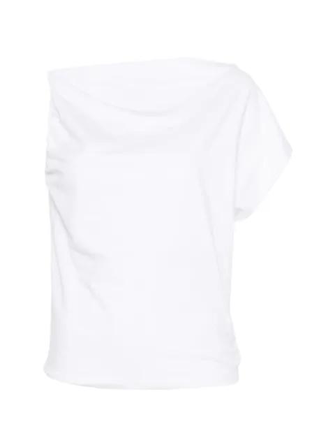 shoulder-tie top by ALPHA STUDIO