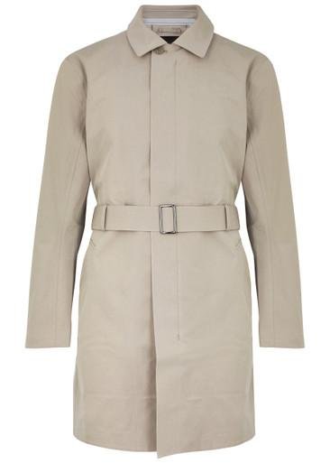 Okane belted trench coat by ALPHA TAURI