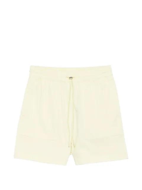elasticated-waistband shorts by ALPHA TAURI