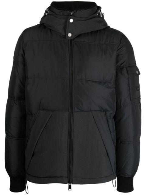 hoodied padded jacket by ALPHA TAURI