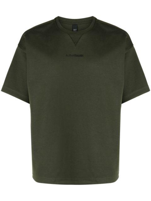 logo-print short-sleeve T-shirt by ALPHA TAURI