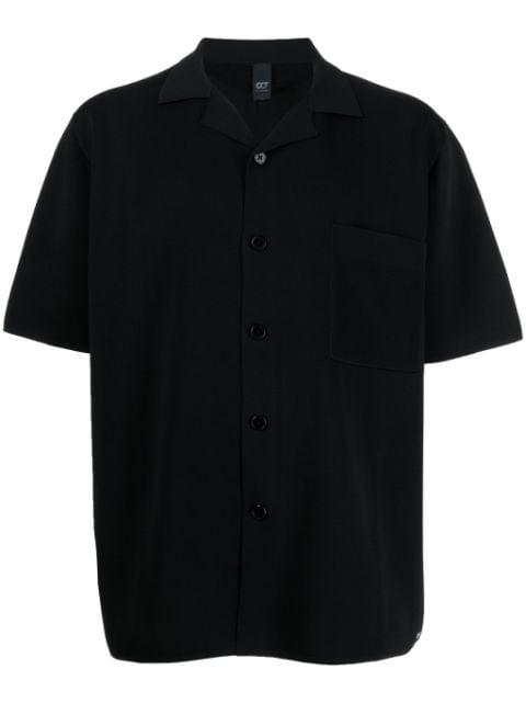 patch-pocket button-up shirt by ALPHA TAURI