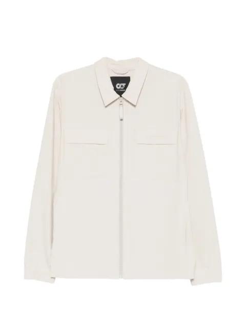 zip-fastening chest-pocket jacket by ALPHA TAURI