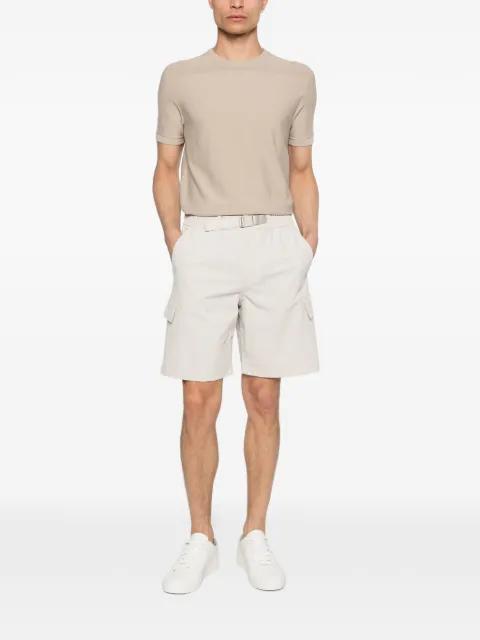 Plex belt cargo shorts by ALPHATAURI