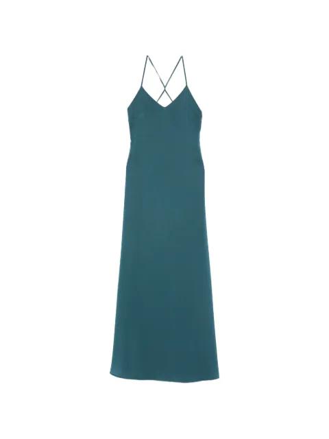 cross-strap V-neck maxi dress by ALPHATAURI