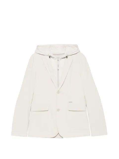 hoodied pocket blazer by ALPHATAURI