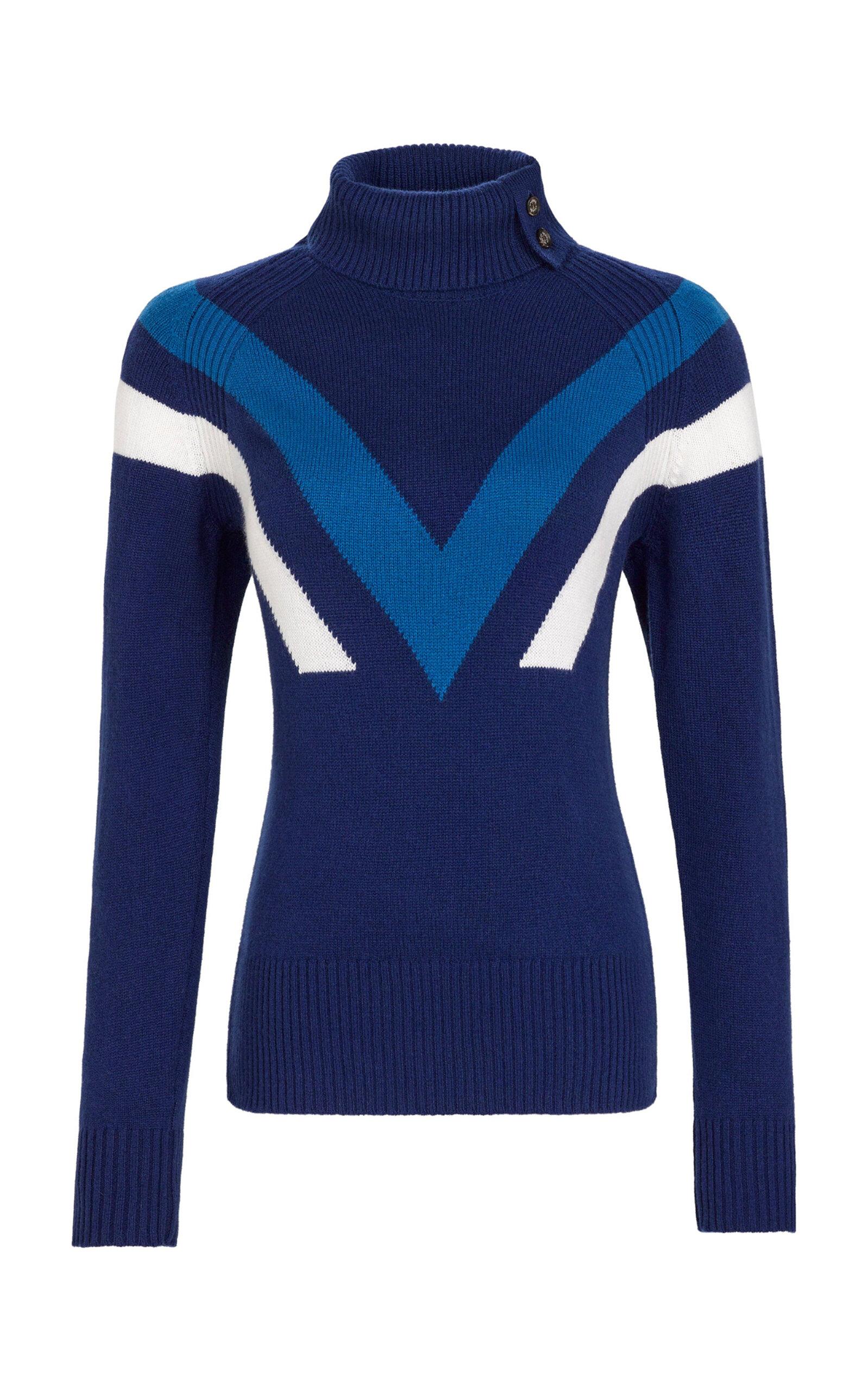 Alps & Meters Ski Race Knit Wool-Cashmere Top - Moda Operandi by ALPS&METERS