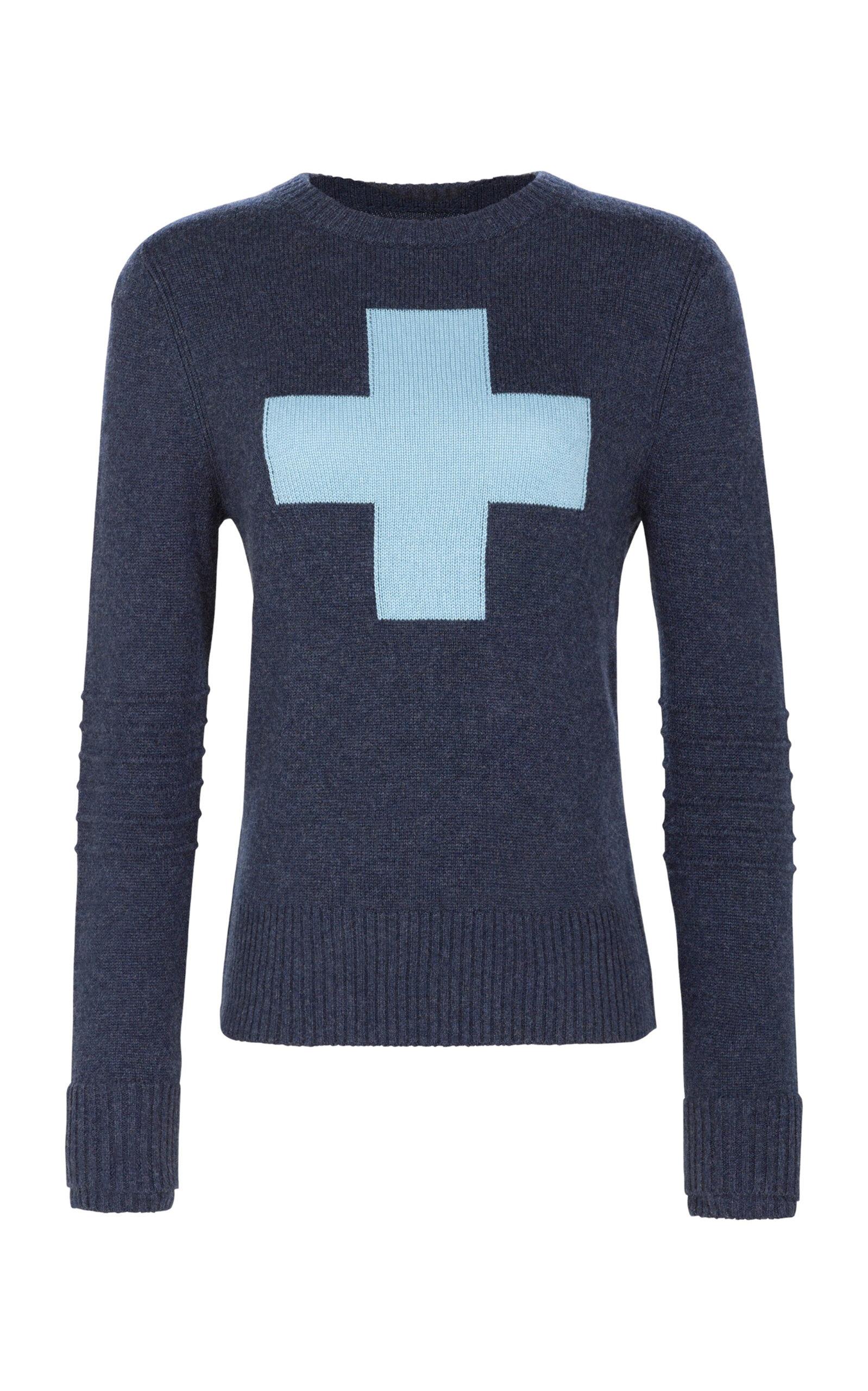 Alps & Meterski Race Patrol Knit Cashmereweater - Moda Operandi by ALPS&METERS