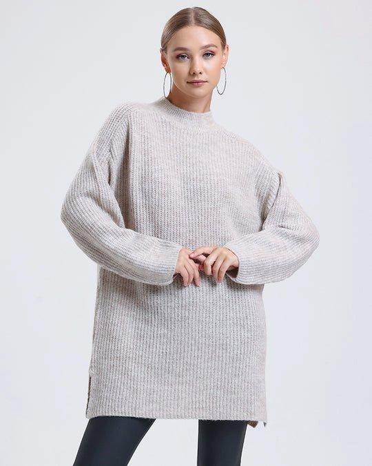 Soft Oversized Long Jumper Knitted Dress by ALSE STUDIO