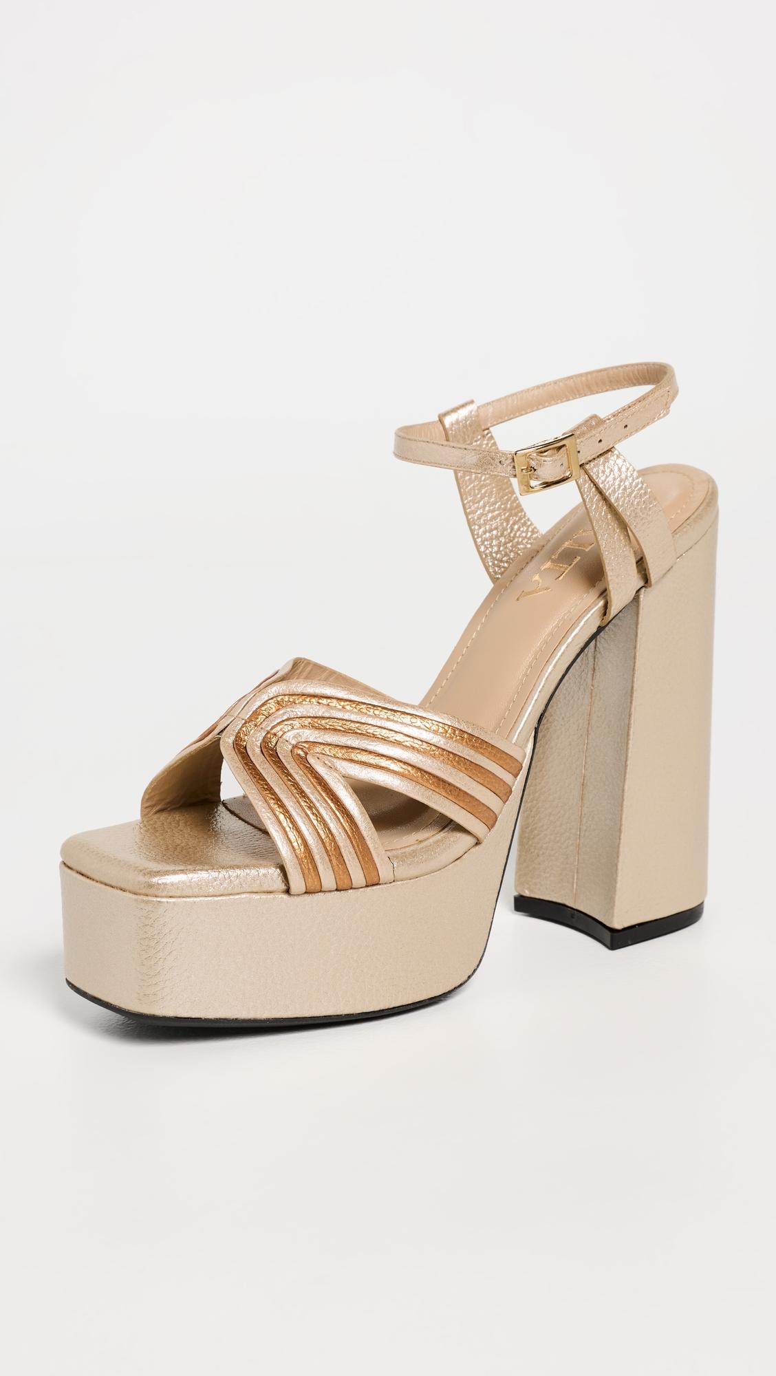 Maya Gold Sandals by ALTA