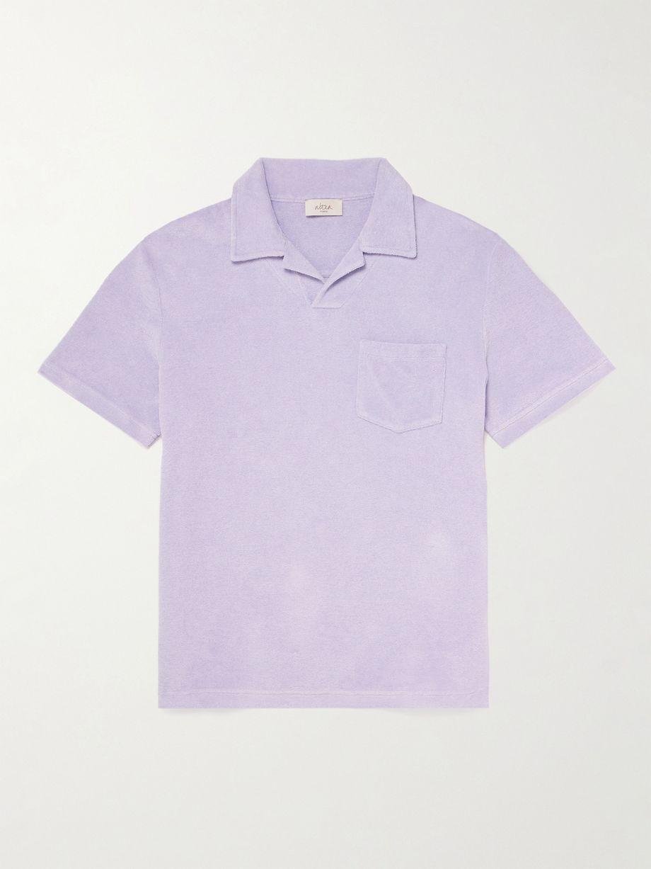 Cotton-Terry Polo Shirt by ALTEA