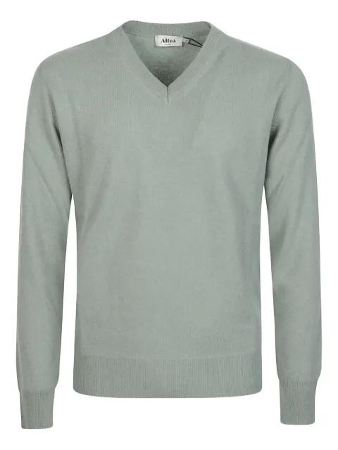 V-neck cashmere sweater by ALTEA