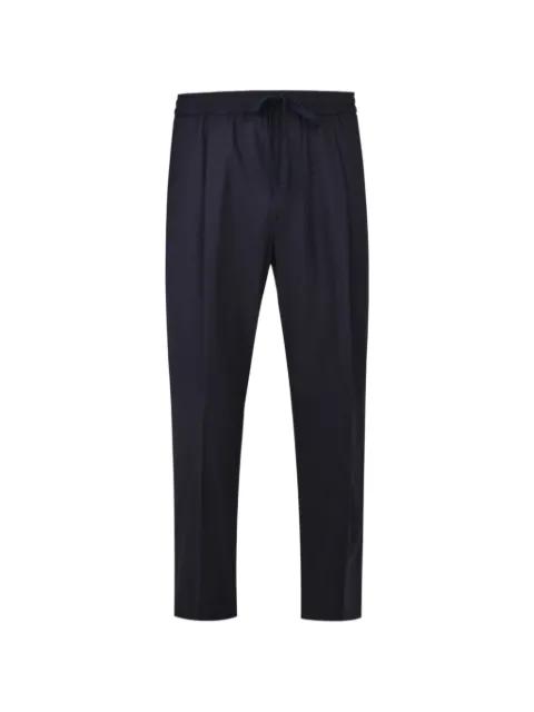drawstring pleated trousers by ALTEA