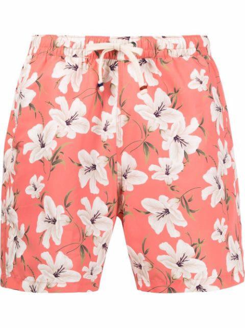floral-print swim shorts by ALTEA