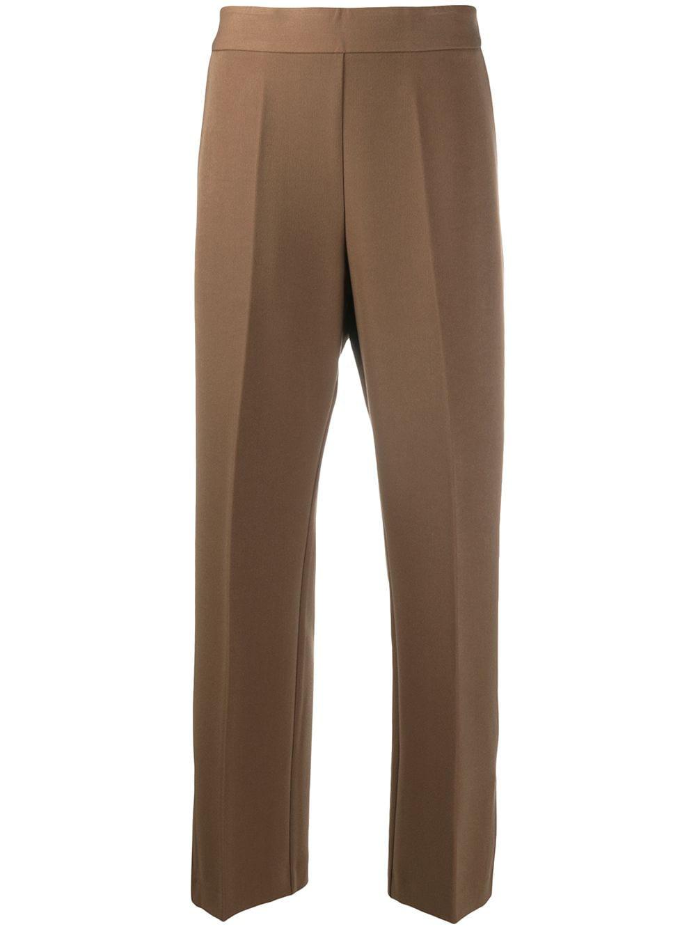high waist cropped trousers by ALTEA