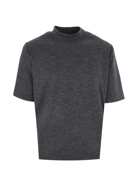 mock-neck T-shirt by ALTEA