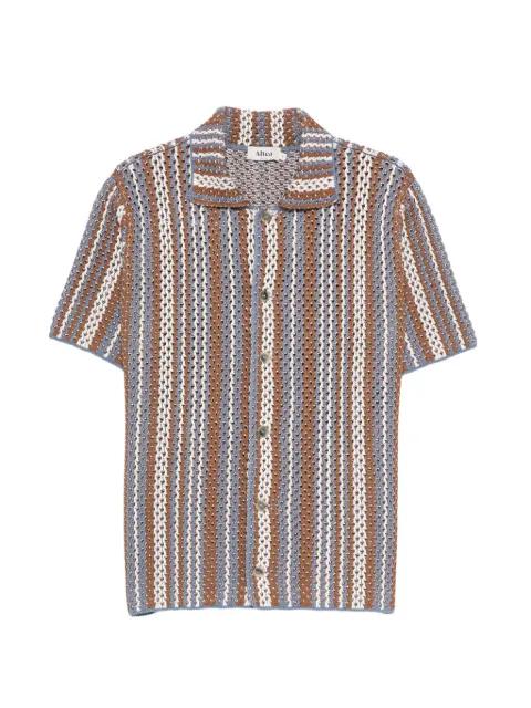 striped buttoned shirt by ALTEA