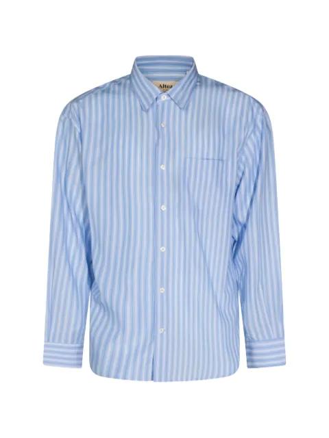 vertical-stripe shirt by ALTEA