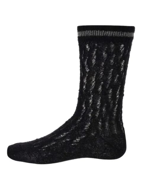 textured-knit socks by ALTO