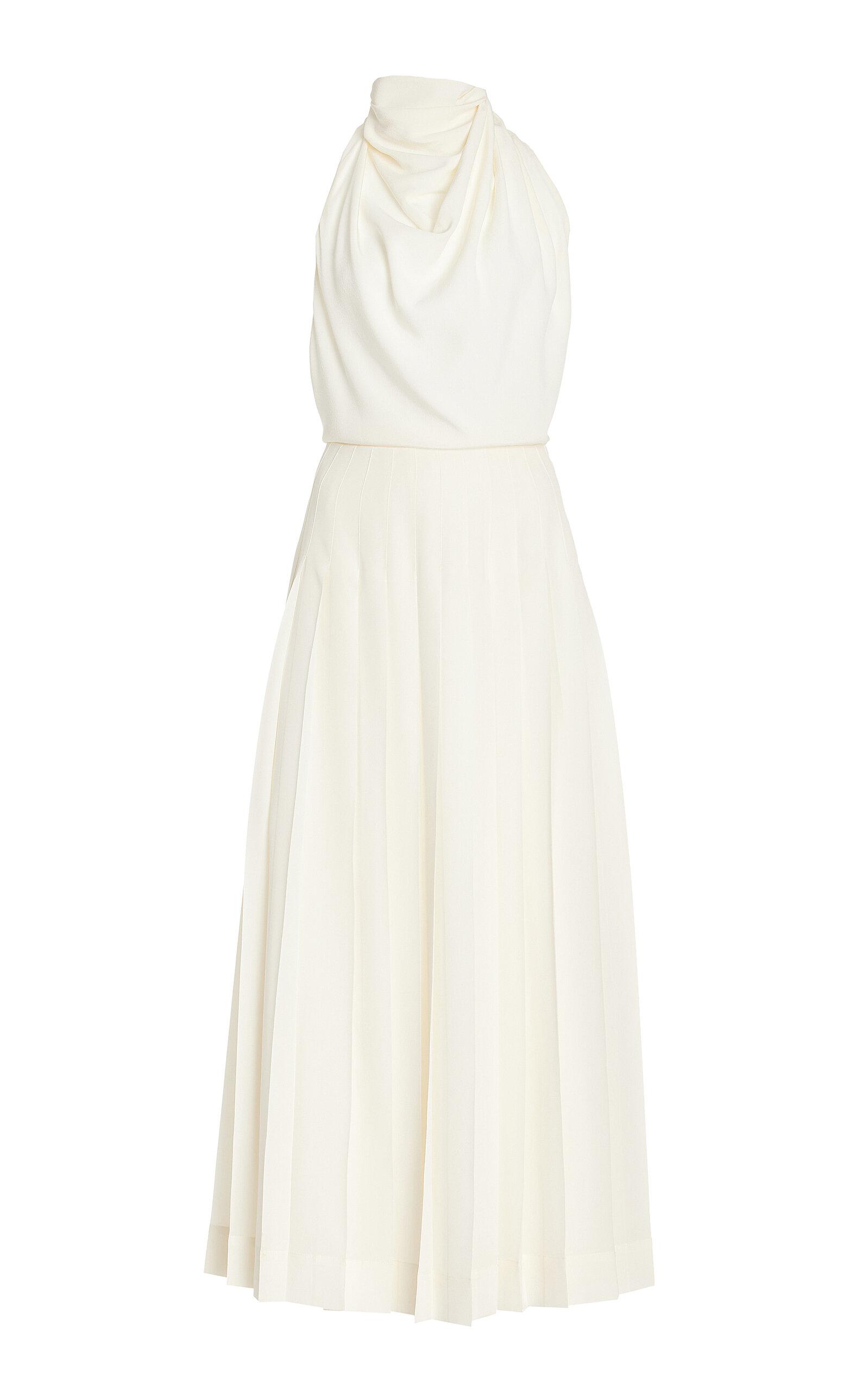 Altuzarra - Exclusive Nathalie Draped Crepe Maxi Dress - Ivory - - Moda Operandi by ALTUZARRA Altuzarra - Exclusive Nathalie Draped Crepe Maxi Dress - Ivory - - Moda Operandi by ALTUZARRA
