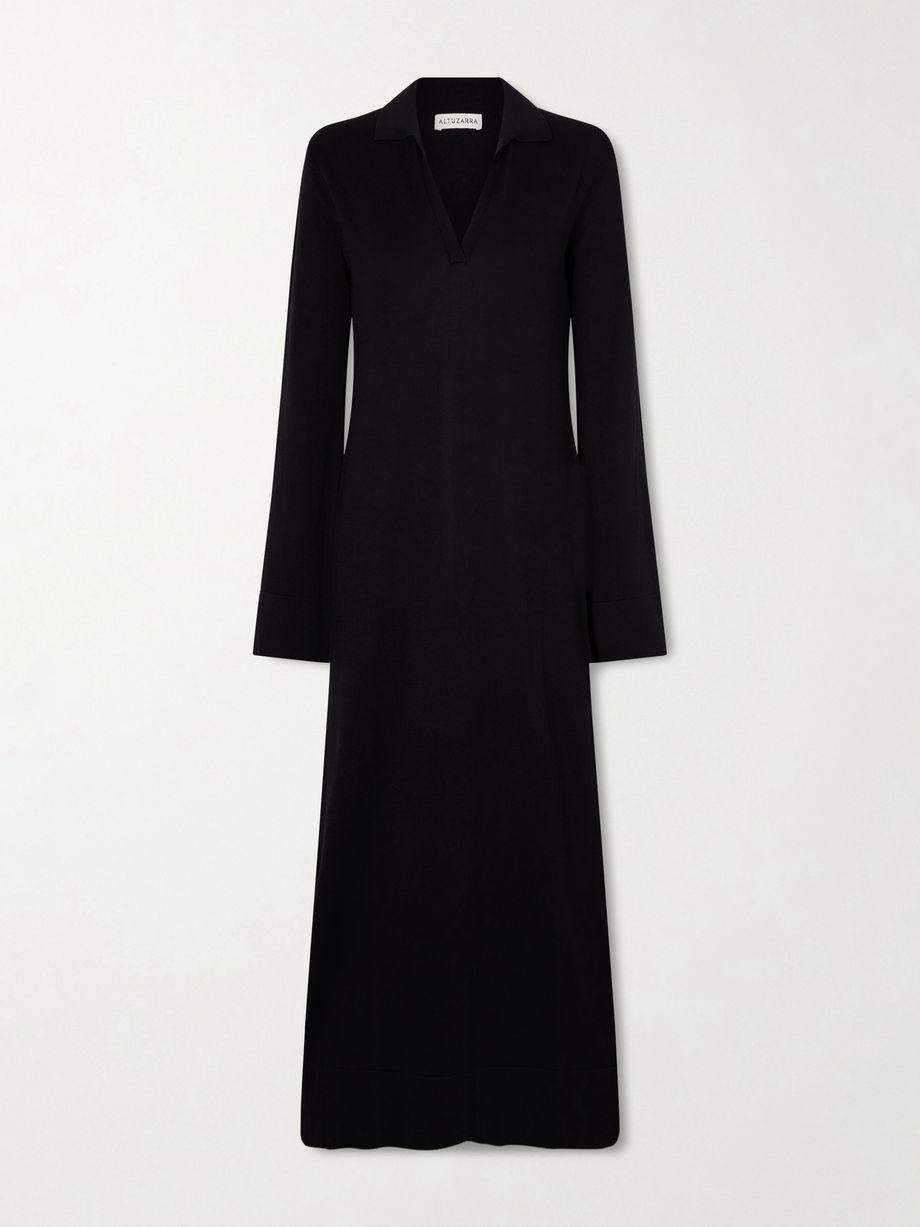 Arp cotton and silk-blend maxi dress by ALTUZARRA