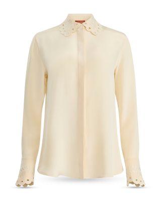 Chika Silk Top by ALTUZARRA