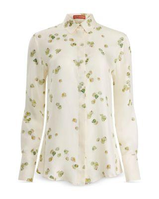 Chika Silk Top by ALTUZARRA