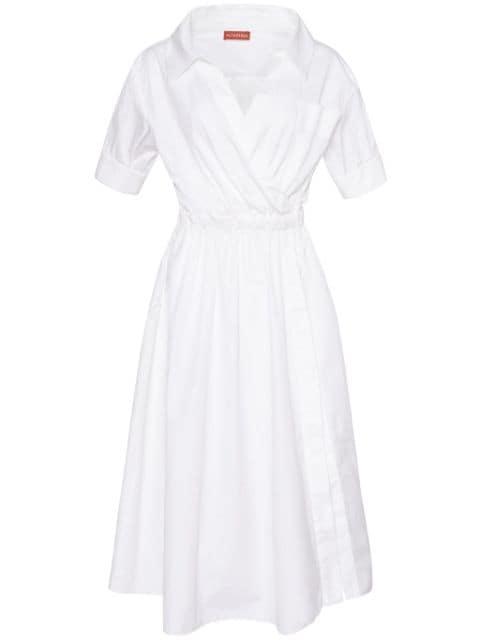 Lydia V-neck dress by ALTUZARRA