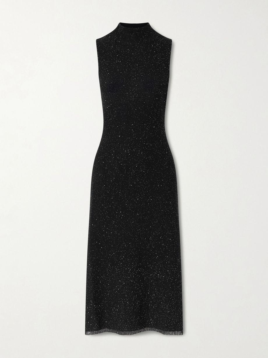 Marian knitted halterneck midi dress by ALTUZARRA
