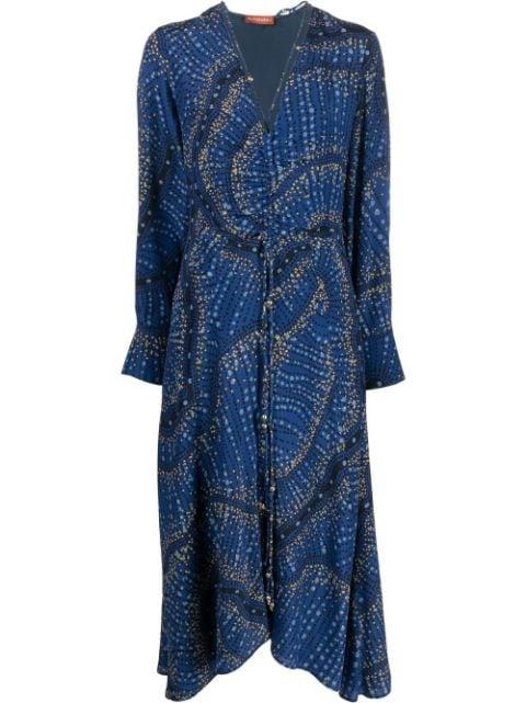 Mila V-neck dress by ALTUZARRA