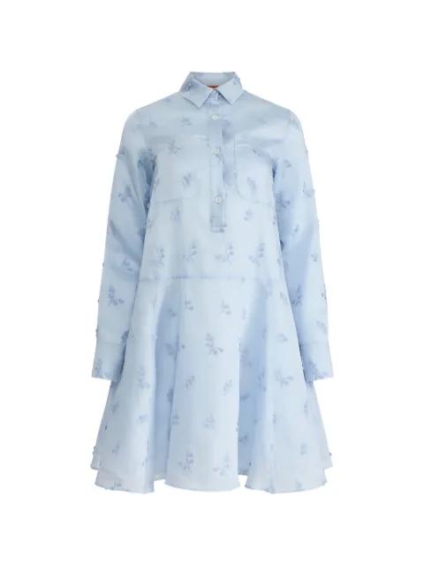 fil-coup flared dress by ALTUZARRA
