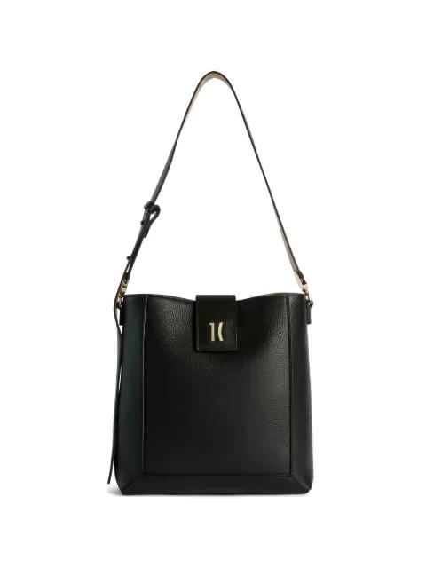 Rock logo-plaque grained shoulder bag by ALVIERO MARTINI 1DEG CLASSE
