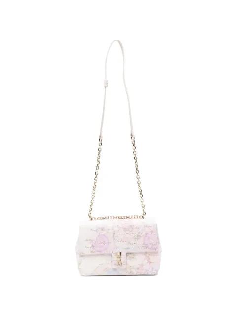 map-print shoulder bag by ALVIERO MARTINI 1DEG CLASSE