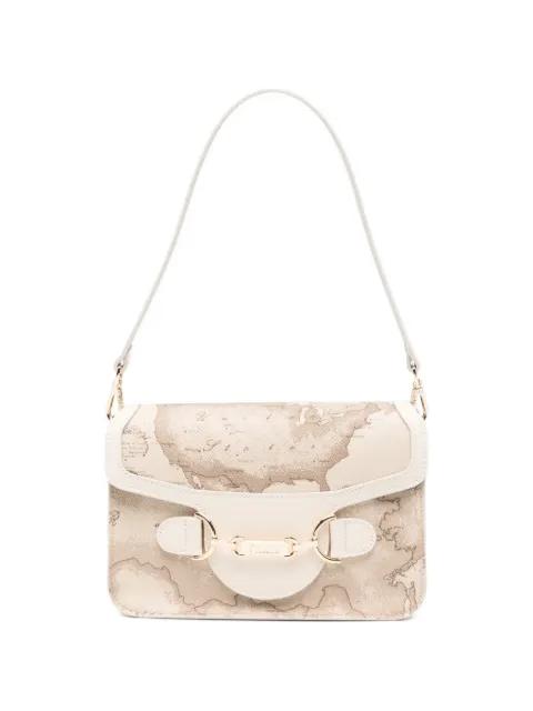 map-print shoulder bag by ALVIERO MARTINI 1DEG CLASSE
