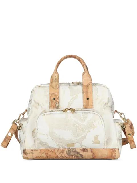 map-print changing bag by ALVIERO MARTINI KIDS