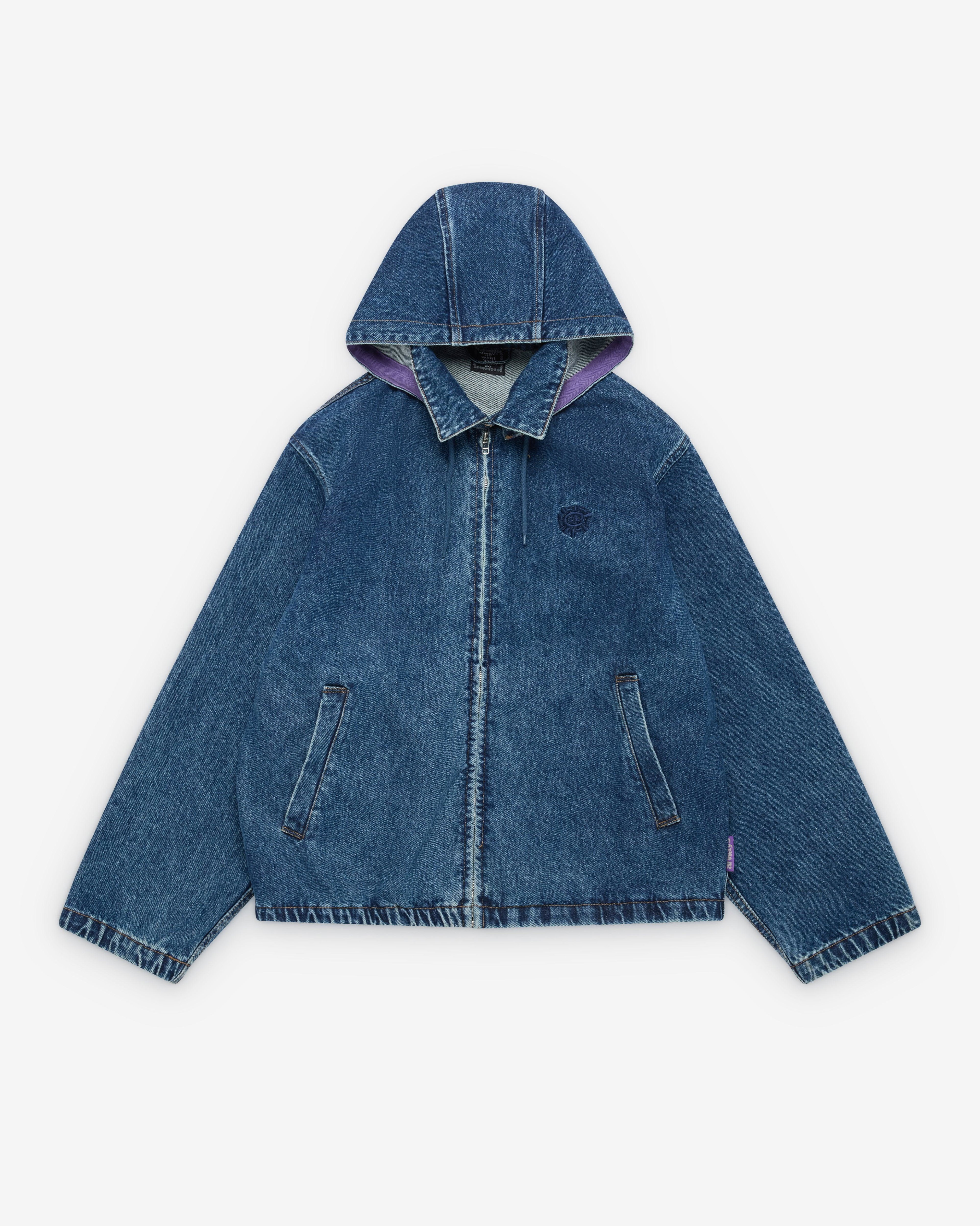 Always Do What You Should Do - Men's Silver Label Denim Jacket - (Indigo) by ALWAYS DO WHAT YOU SHOULD DO