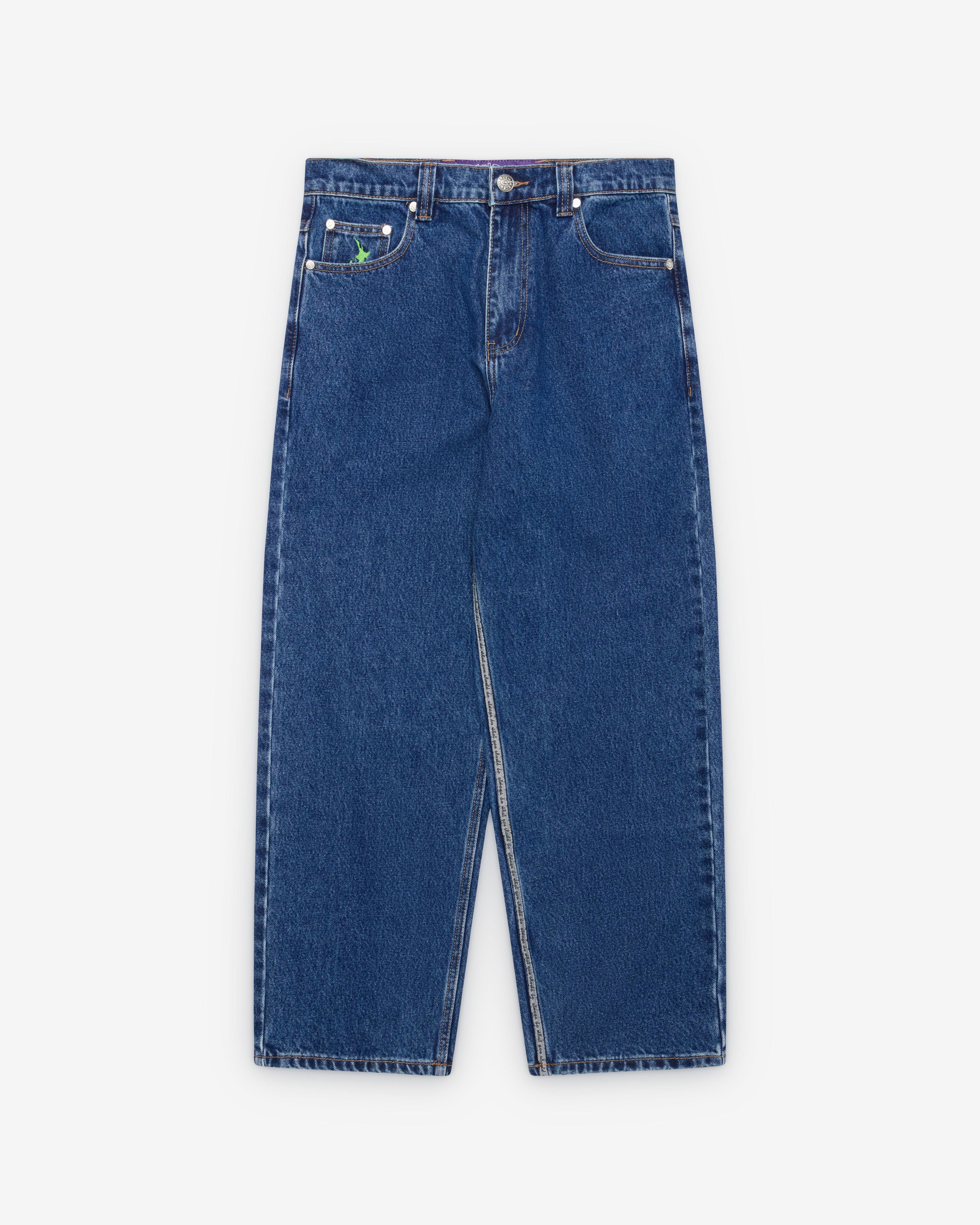 Always Do What You Should Do - Men's Silver Label Jeans - (Indigo) by ALWAYS DO WHAT YOU SHOULD DO