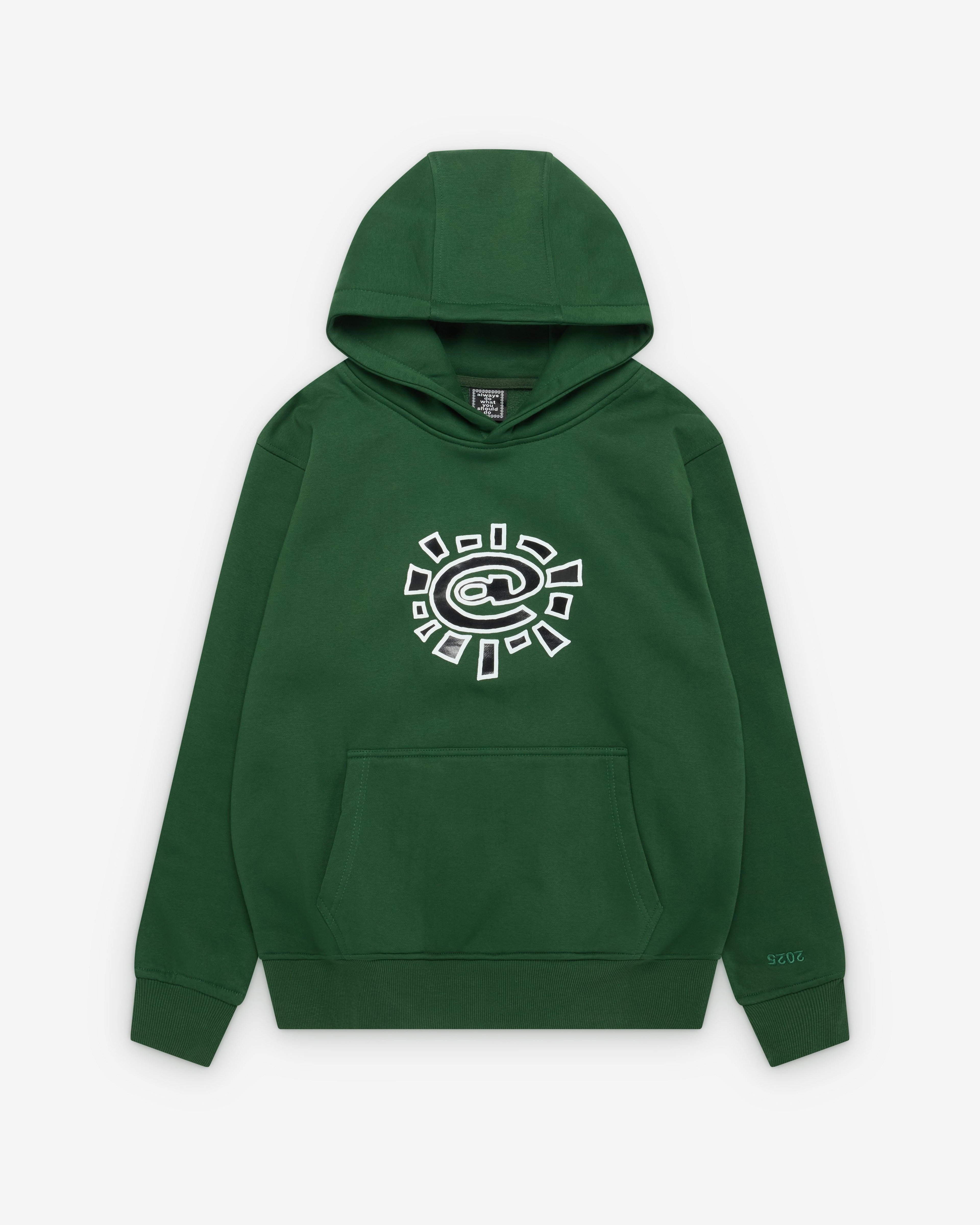 Always Do What You Should Do - Men's Sun Hoodie - (Green) by ALWAYS DO WHAT YOU SHOULD DO