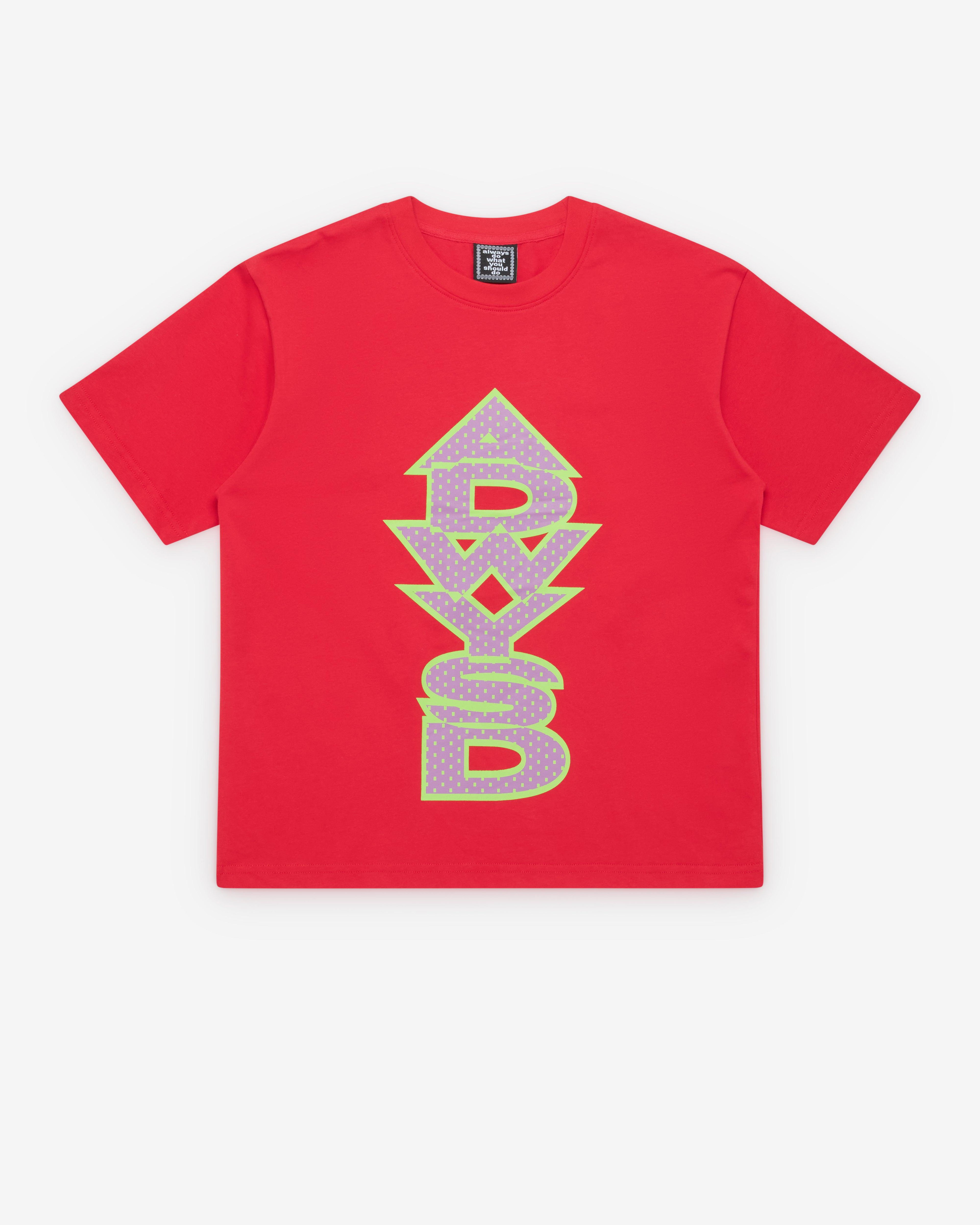 Always Do What You Should Do - Men's Vision T-Shirt - (Red) by ALWAYS DO WHAT YOU SHOULD DO