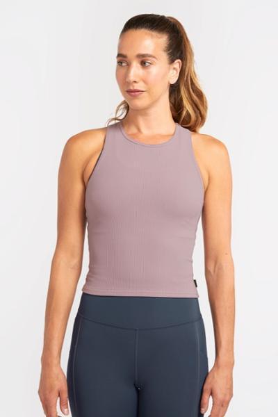 ALRN Rib Crop Tank Top by ALWRLD