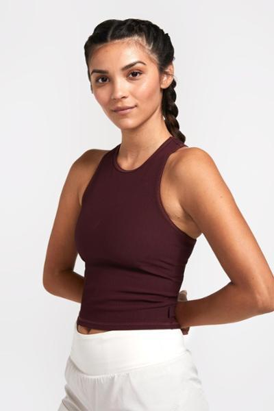 ALRN Rib Crop Tank Top by ALWRLD