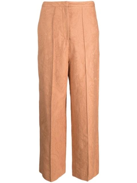 Ajoure' wide-leg trousers by ALYSI
