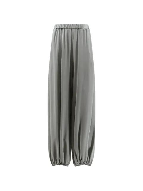 Baloon silk palazzo trousers by ALYSI