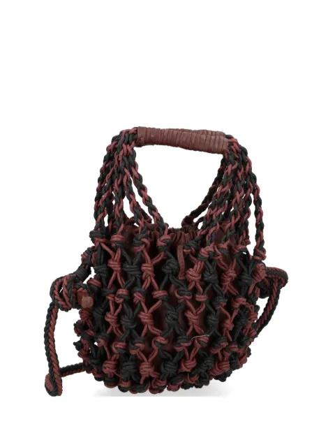Net leather bag by ALYSI
