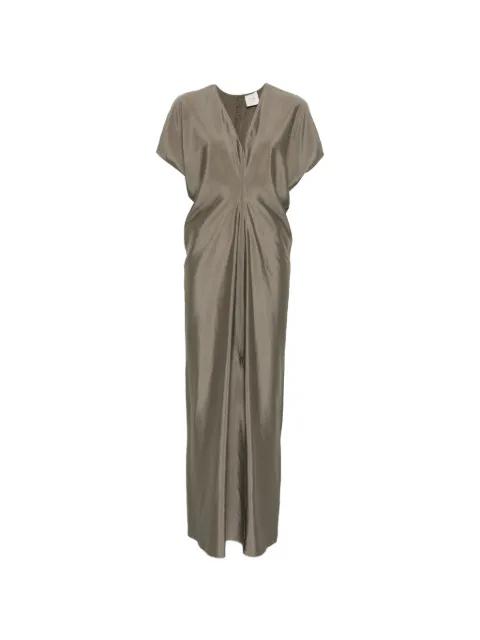 V-neck buttoned maxi dress by ALYSI