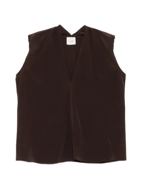 V-neck silk top by ALYSI