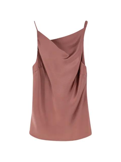 asymmetrical adjustable-strap top by ALYSI