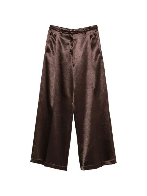 belt-loop pocket palazzo pants by ALYSI