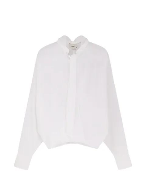 bow V-neck shirt by ALYSI